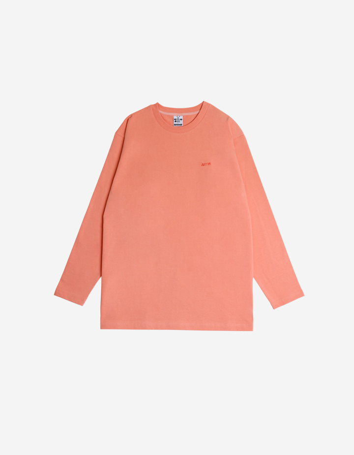 BASIC LONG SLEEVE T_Coral